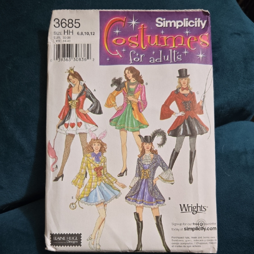 Simplicity Kids Costume Pattern